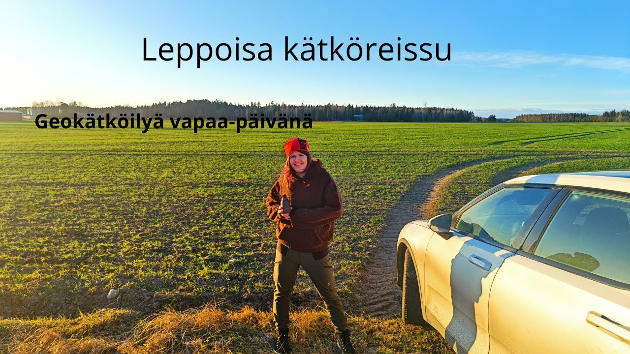 Geokätköilemässä, löytyikö kätköt? 