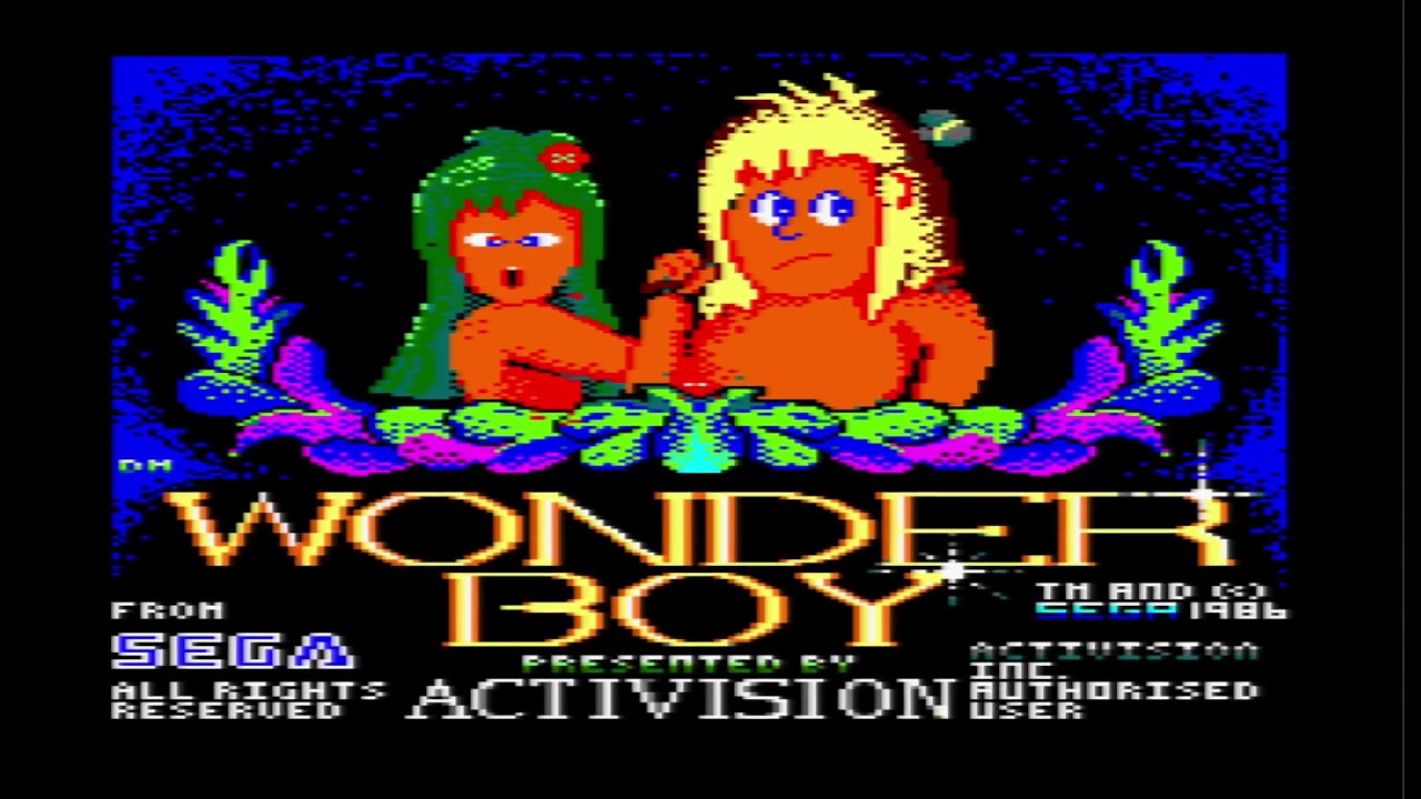 Wonderboy - Amstrad CPC 464