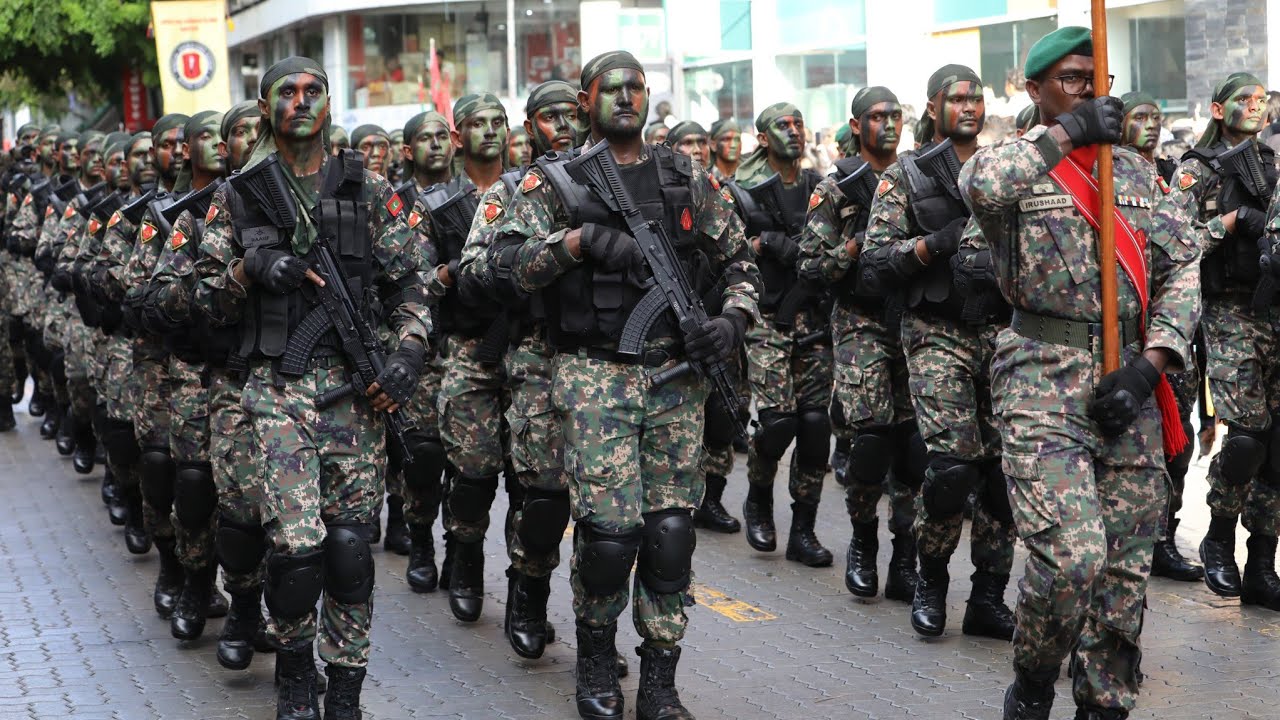 Maldives independence day parade(MNDF)