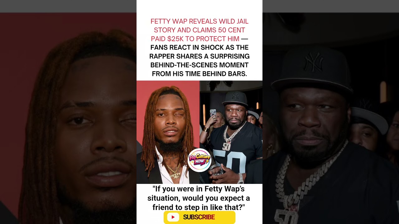 Fetty Wap jail story about 50 Cent #shorts #kiliyekiliye #noads