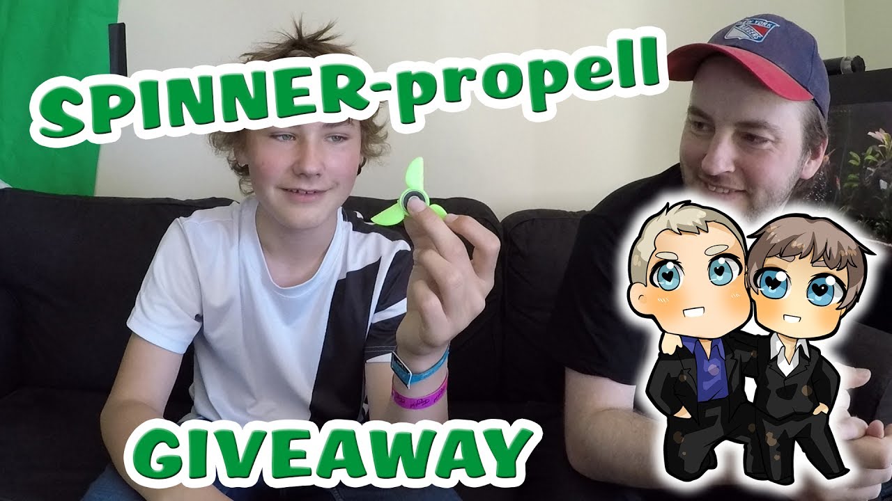 SPINNER -propell med GIVEAWAY