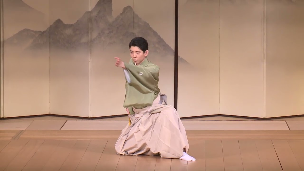 日本舞踊　石橋　若柳吉太郎