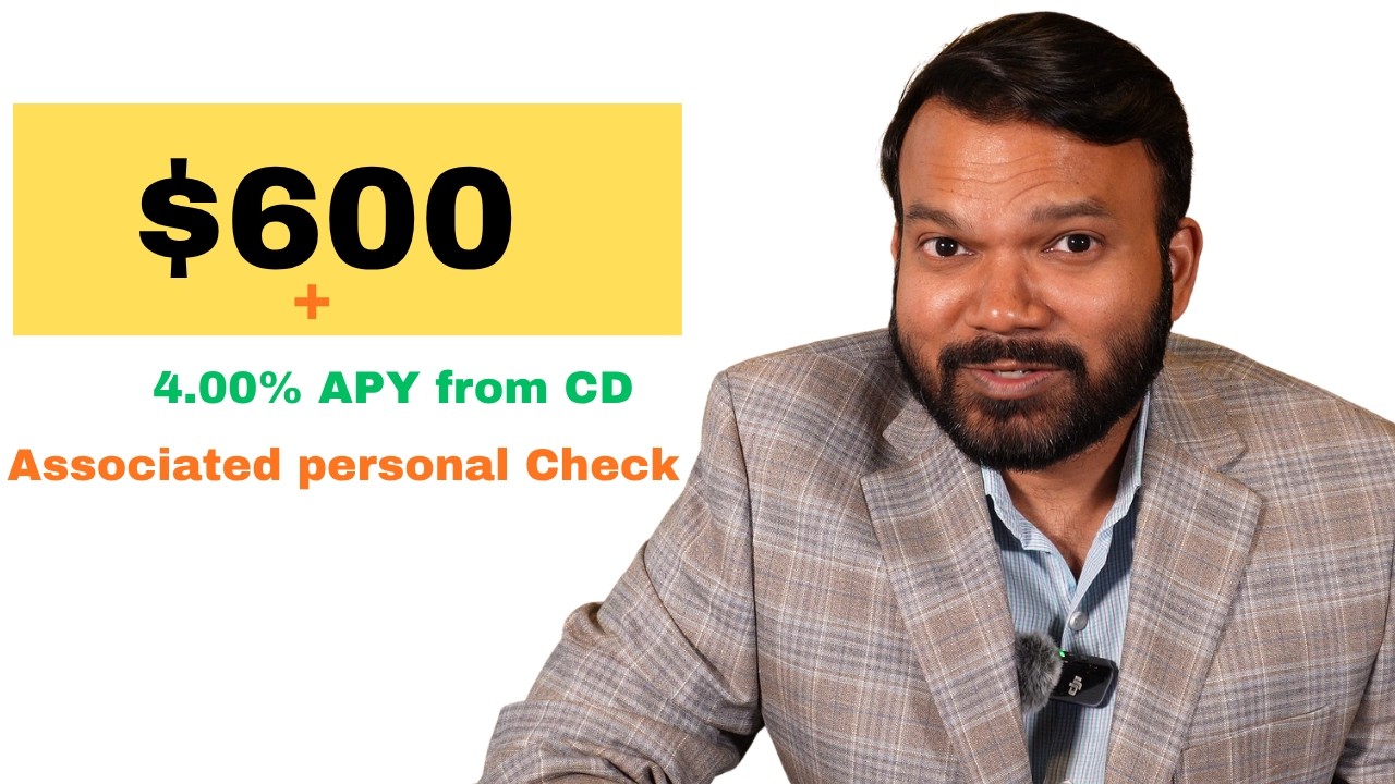 Easy Bonus ! How to get $600 bonus from Associated personal checking account !