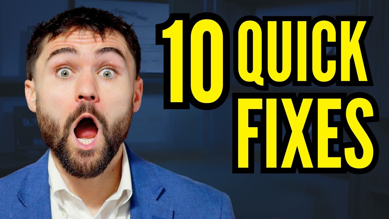 10 Retirement Fixes You Can Do TODAY