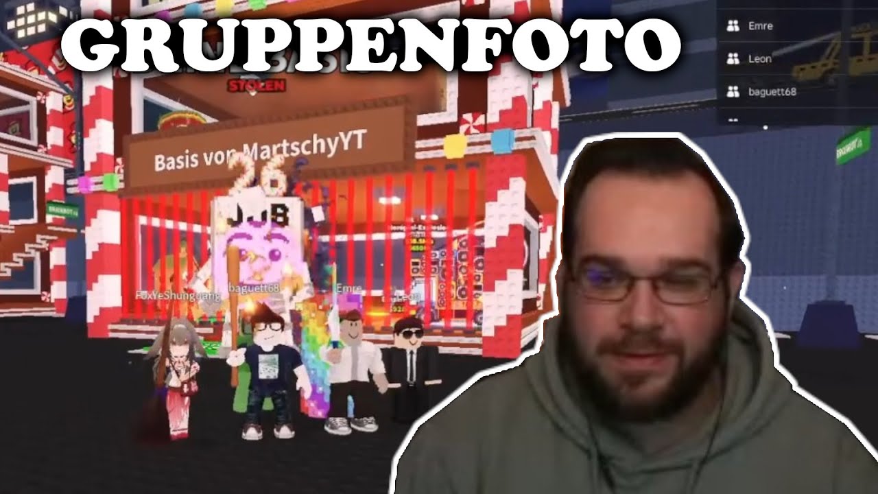 ROBLOX: Meine Aktuelle Base vom 09.01.2026 & Gruppenfoto 🤗🤗 | Martschy Clips vom 09.01.2026