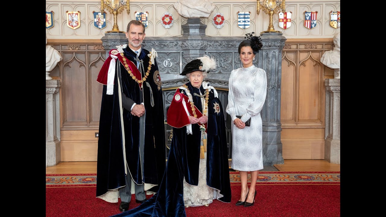 Ceremonia de Investidura de Su Majestad el Rey como Caballero de la Muy Noble Orden de la Jarretera