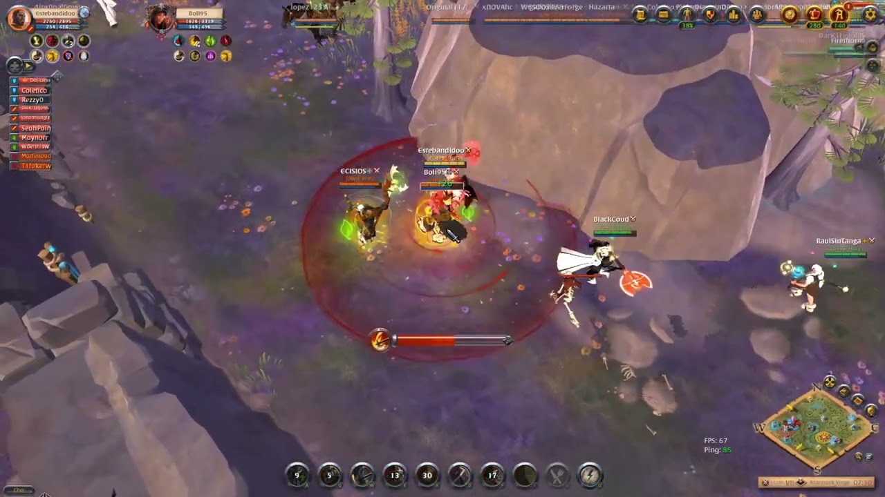KARRNIGAN LE GANA A OTRO DE SU ESPECIE | IFURES VS INSTIC PELEA VORTEX MORADO!! | ALBION ZVZ CONTENT