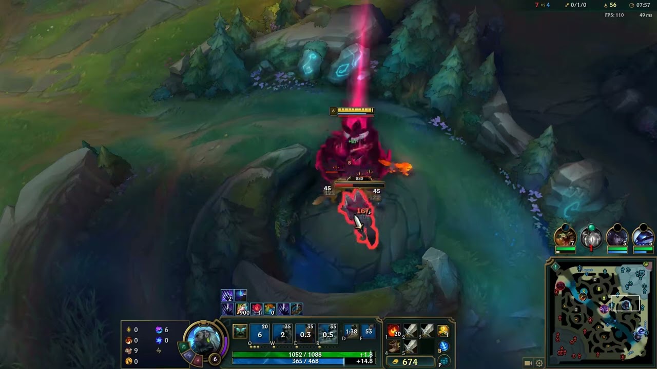 League Of Legends Ft Udyr On Jungle (Game 4223 Patch 25.18)