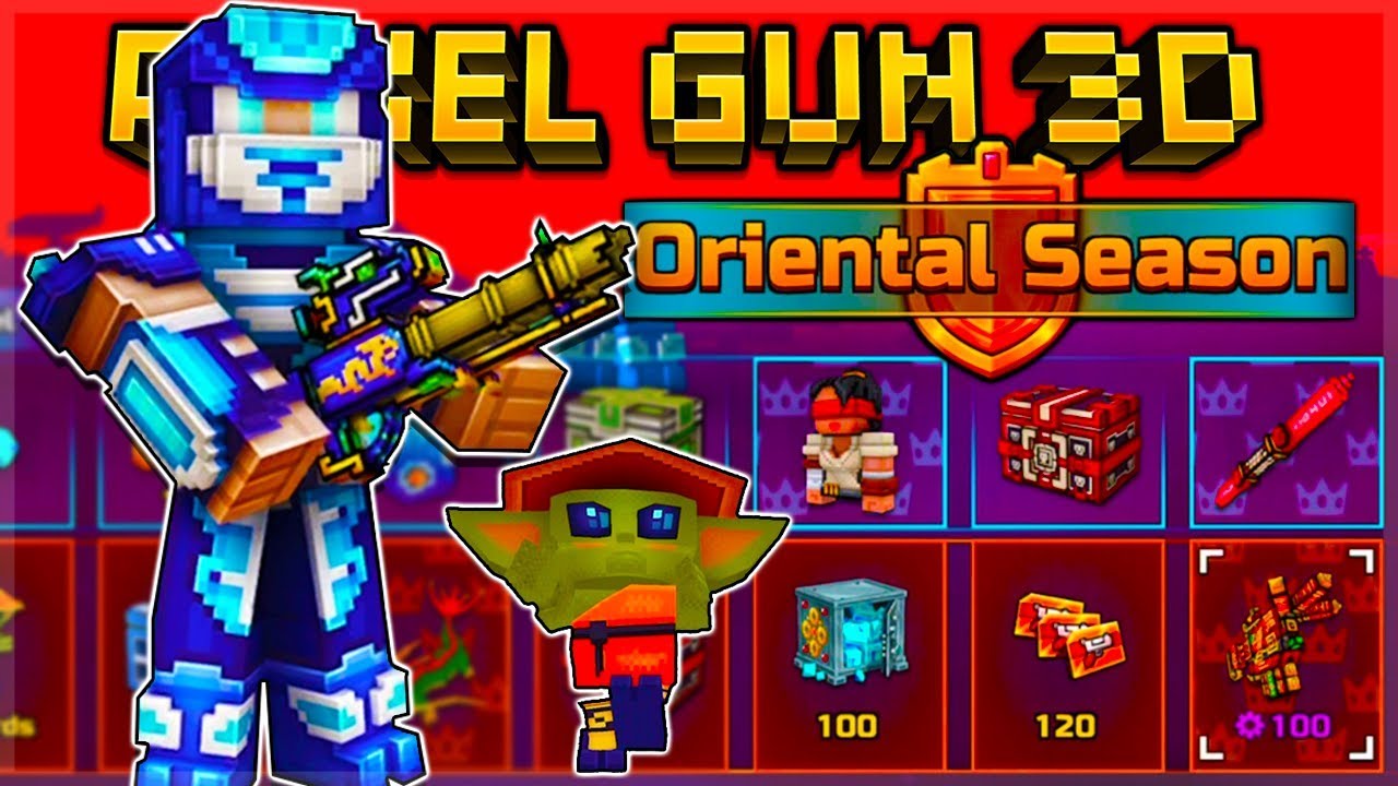 Pixel Gun 3D | NEW Oriental Season Battle Pass - INSANE New Maps!