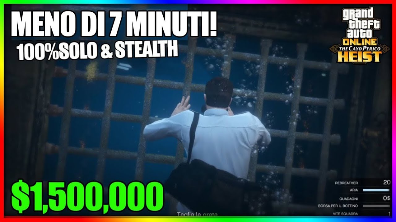 COMPLETARE IL COLPO IN 7 MINUTI SENZA PERDERE BOTTINO + $1,300,000 IN SOLO COLPO A CAYO PERICO