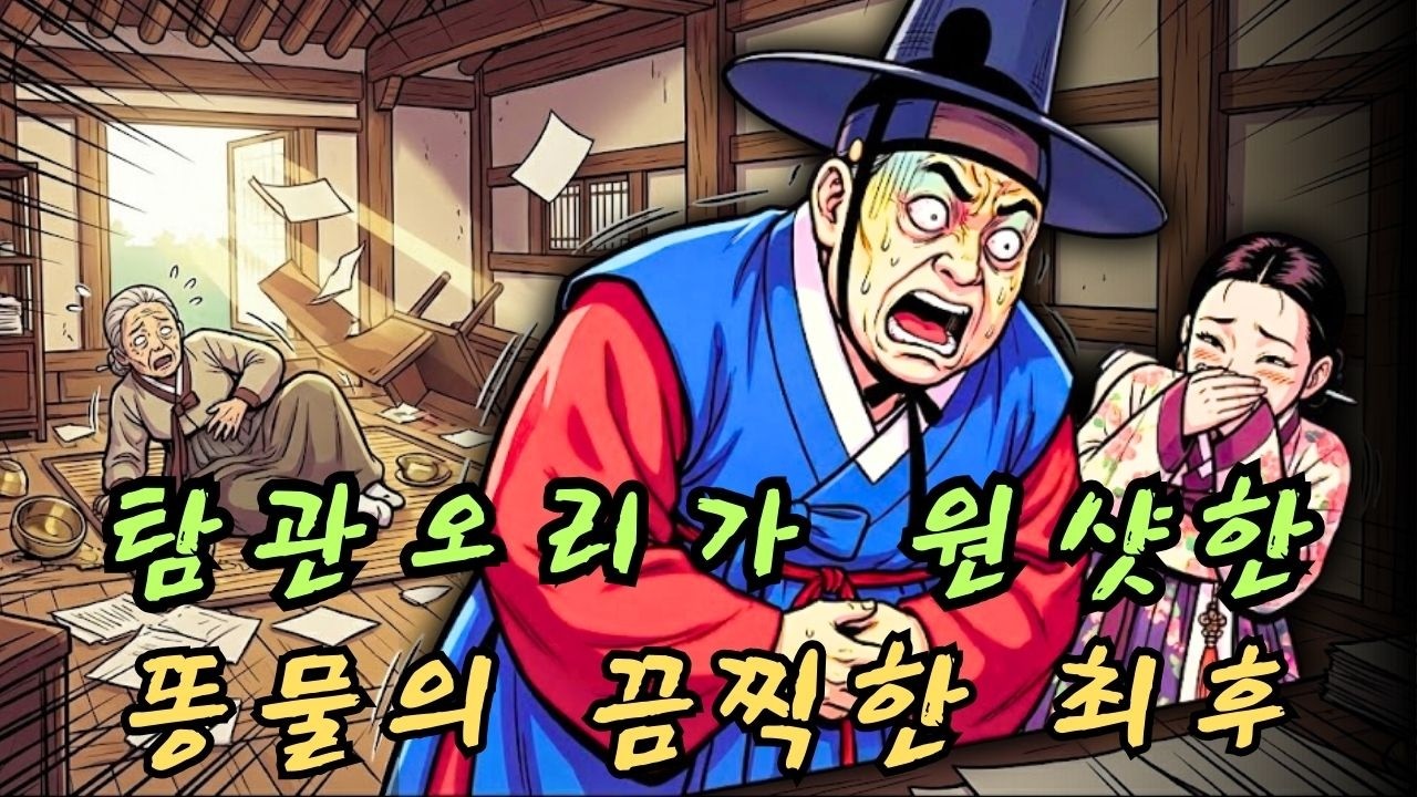 시어머니와 탐관오리에게 똥물을 먹인 며느리의 소름 돋는 정체! 가짜 꽃이 불러온 대참사 | #역전극 #시집살이 #참교육 #웃긴영상 #꿀잼
