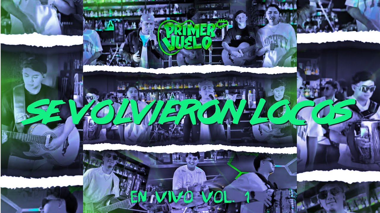 Video SE VOLVIERON LOCOS (Cover) - Primer Vuelo - En Vivo