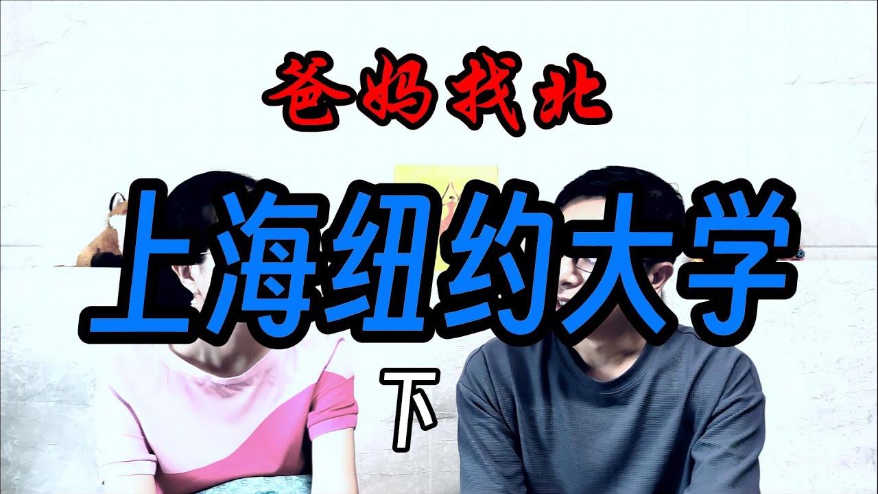 提前13年的高考志愿——上海纽约大学（下）
