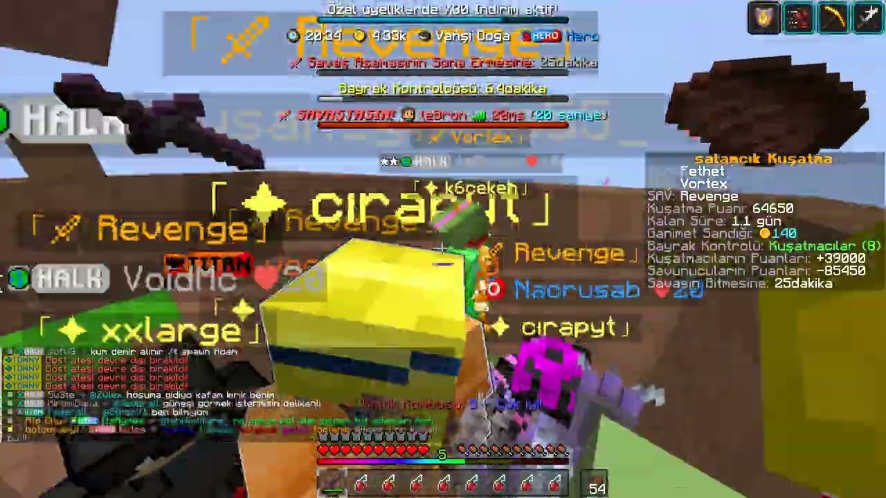 VORTEX İNFAZ 500k fark yedi :D