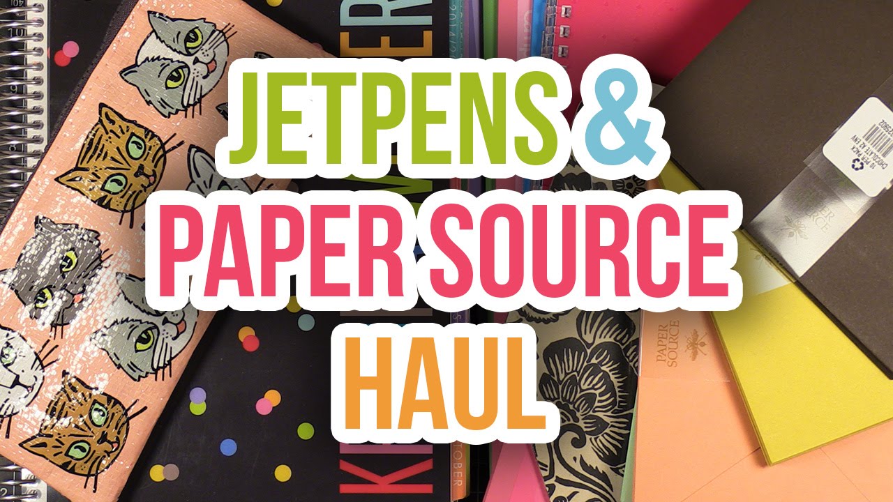 Jet Pens & Paper Source Haul - Notebooks, Envelopes, Pens (plus EC Life Planner)