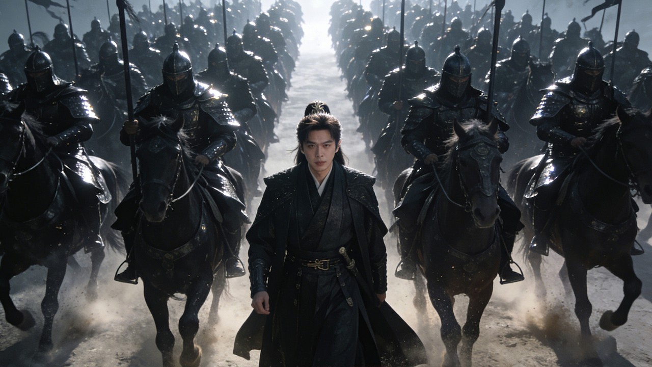 ⚔️🔥太子造反，百万黑骑出动，叛乱瞬间崩溃，势如破竹！#庆余年 #庆余年2 #庆余年3