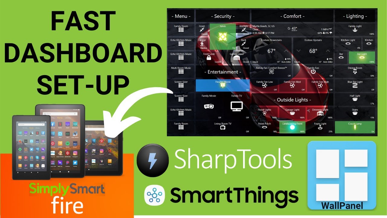 Приложение SharpTools on Fire Tablet WallPanel | Лучшие настройки, быстро (2021)