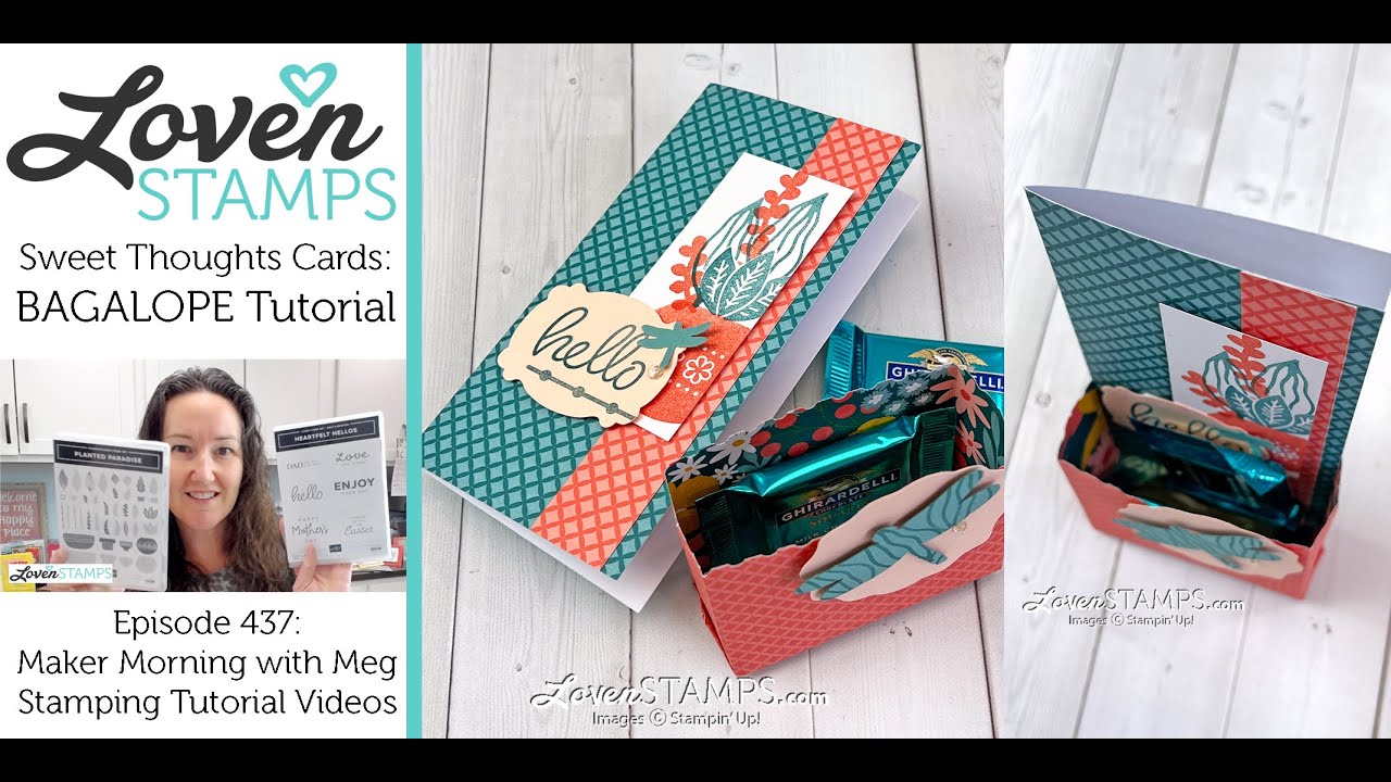 PART 1, Ep 437: SAB Bagalope & MORE Masking, Planted Paradise + Stampin' Up!&reg;'s Sweet Thoughts Cards