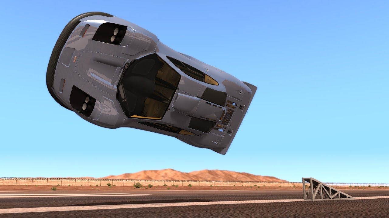 High Speed Flip Ramp Crashes #11 - BeamNG DRIVE