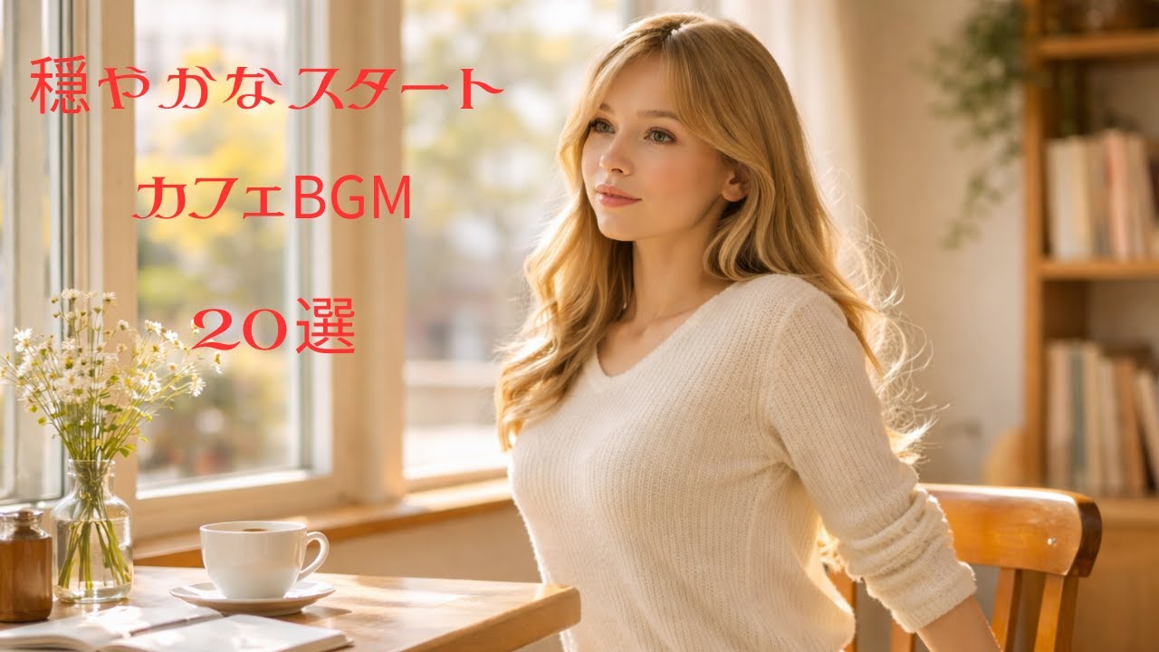 ☕ Vol.0064｜ 穏やかなスタート.チルポップカフェBGM.20選｜