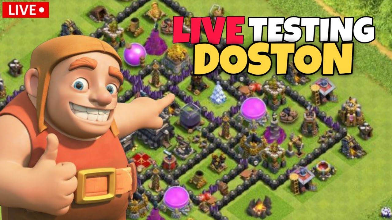 Clash Of Clans Achanak LIVE Testing Doston....😂🤣