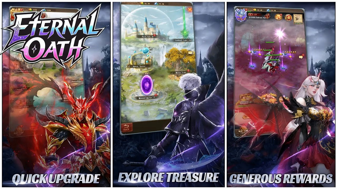 ETERNAL OATH GAMEPLAY NEW RPG ACTION GAME FOR ANDROID/iOS 2026