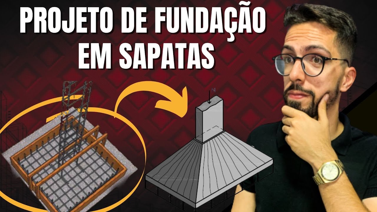 #21 PROJETO DE FUNDAÇÃO EM SAPATAS - MOMENTO ESTRUTURAL NA REAL