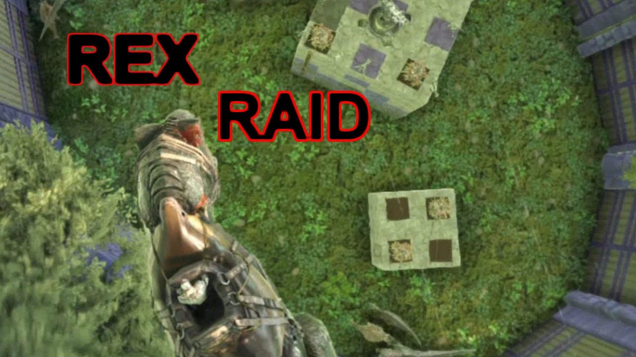 REX REVENGE RAID!!!!!!  PVP Ark survival evolved Xbox