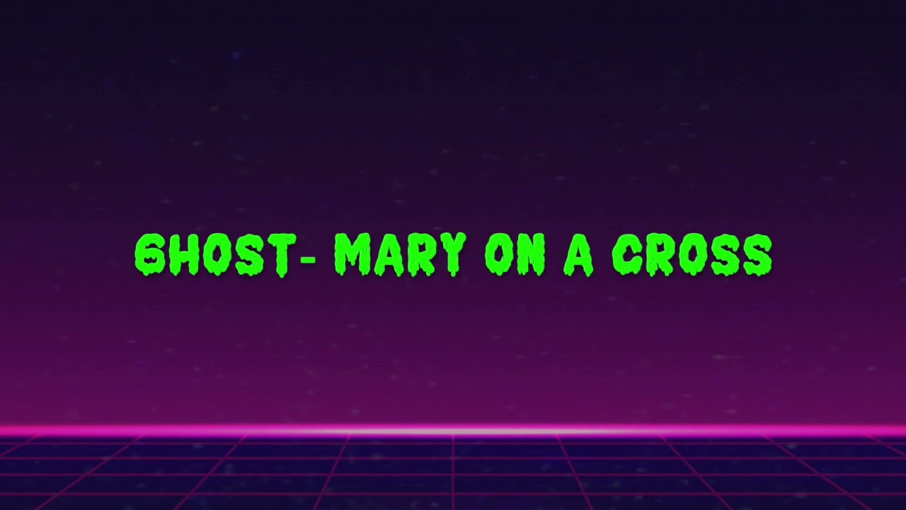 Ghost - Mary On A Cross (Synthwave Cover)