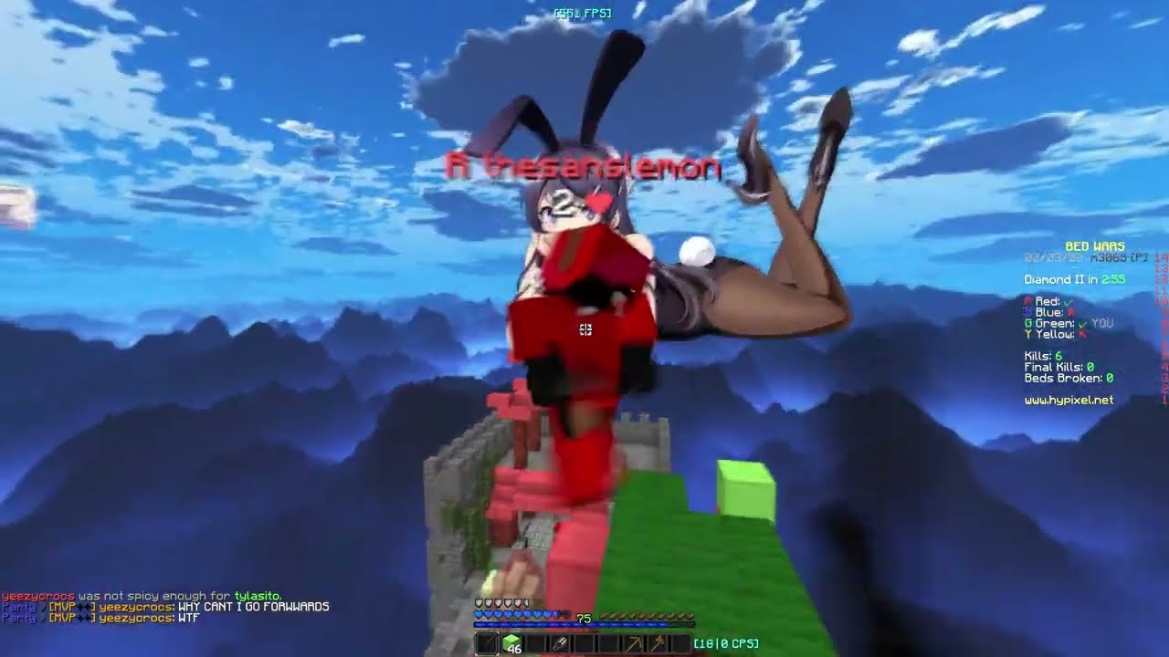 ranked bedwars montage [best top bridge]