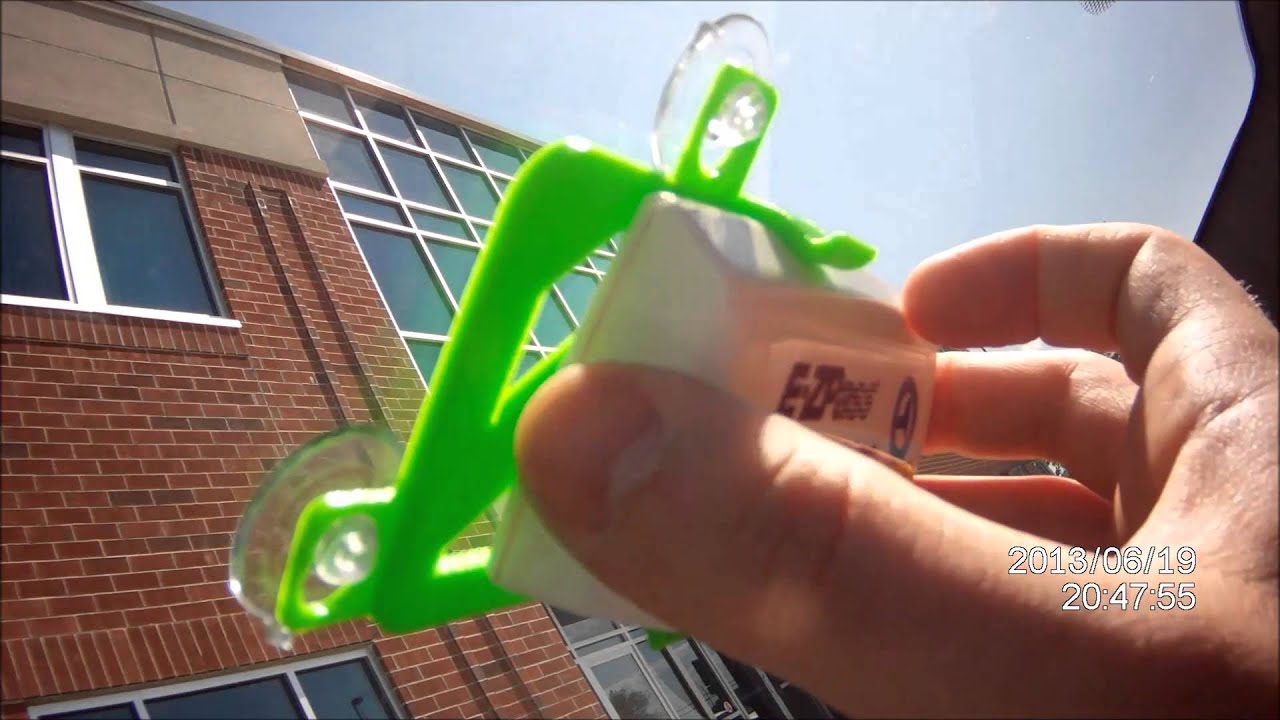 How to install/mount new style EZ-Pass tag/transponder to EZ-Pass Holder