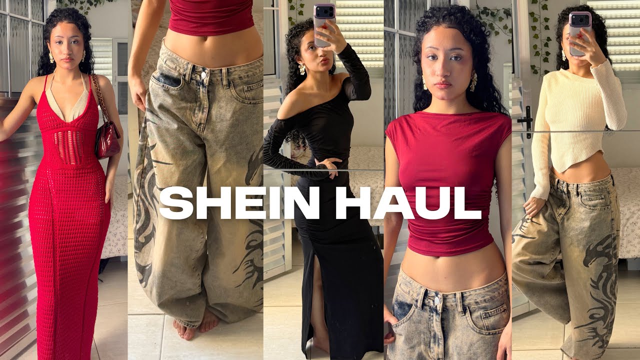 abrindo comprinhas da SHEIN: o MELHOR haul & +1000 reais em looks💗