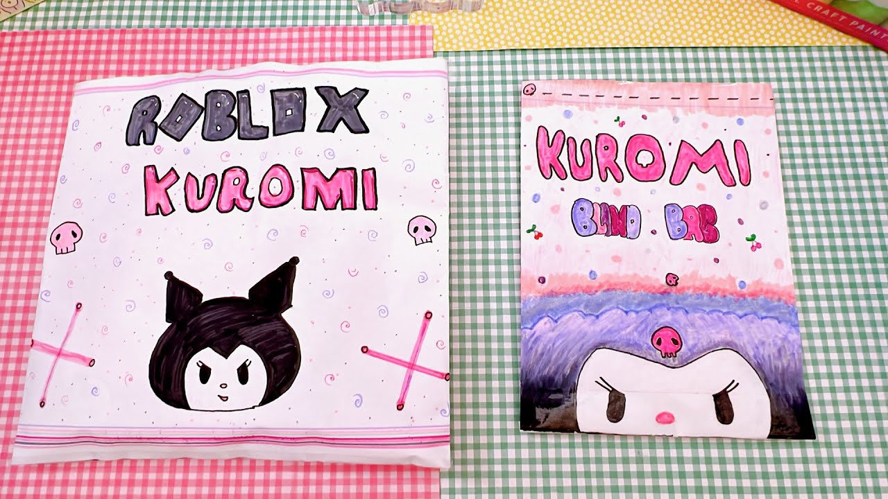 🩷 Paper DIY✨COMPILATION SANRIO KUROMI BLINDBAG UNBOXING | Roblox Avatar tutorial | Papercraft