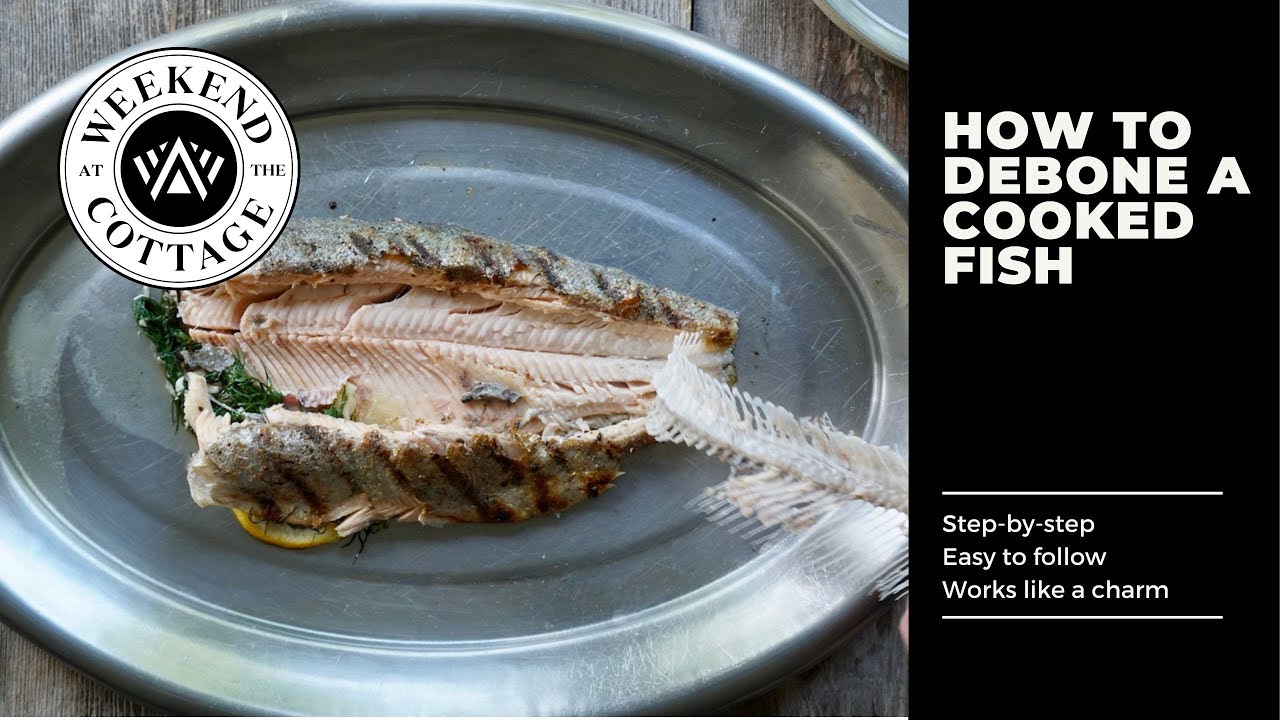 HOW TO DEBONE A COOKED FISH! A step-by-step guide!