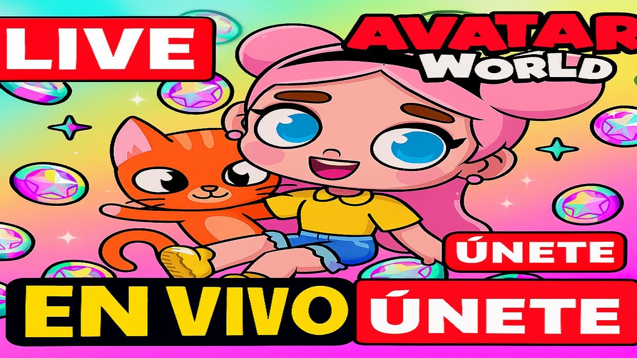 Avatar World EN VIVO Live MULTIPLAYER En DIRECTO AHORA 🔹 JOGANDO AVATAR WORLD Com INSCRITOS ! 2026 🔄