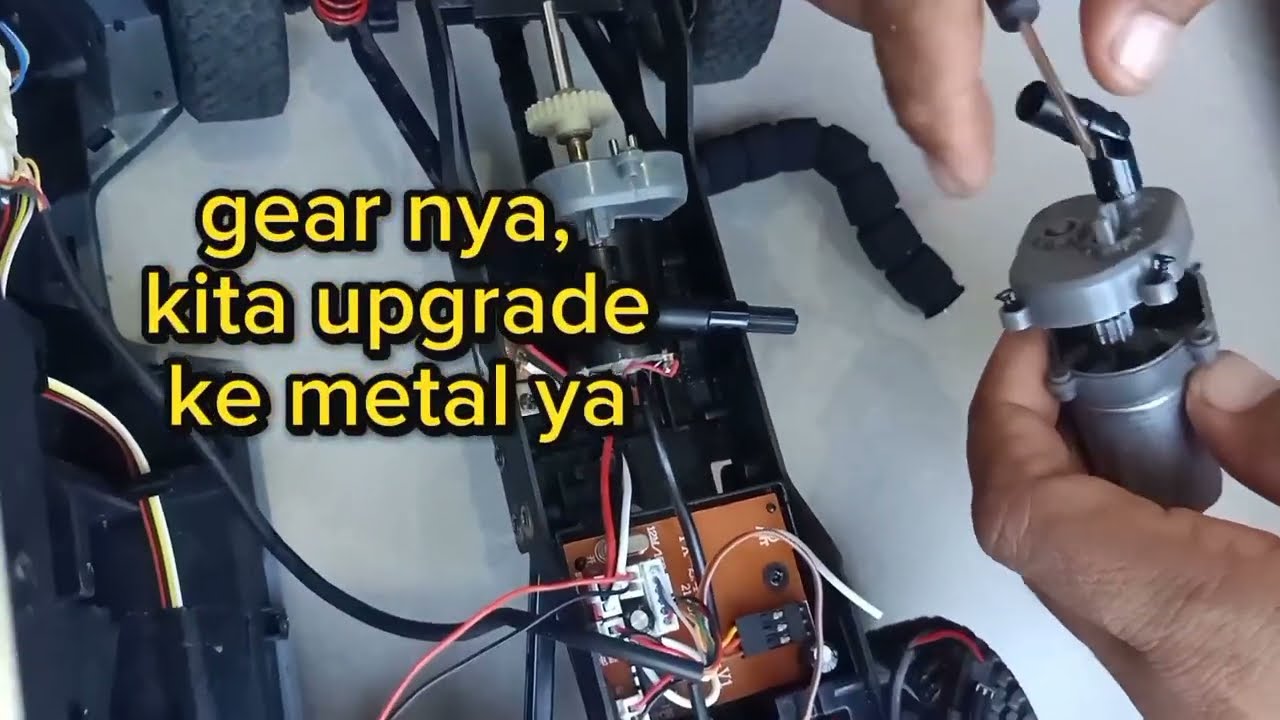 Bongkar Dan Perbaiki RC  MN 78 (UPGRADE GEAR DAN GANTI DINAMO MOTOR STANDAR)