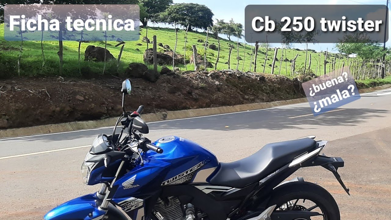 Honda cb250 twister ¿buena? ¿mala?   ficha técnica y opiniones.
