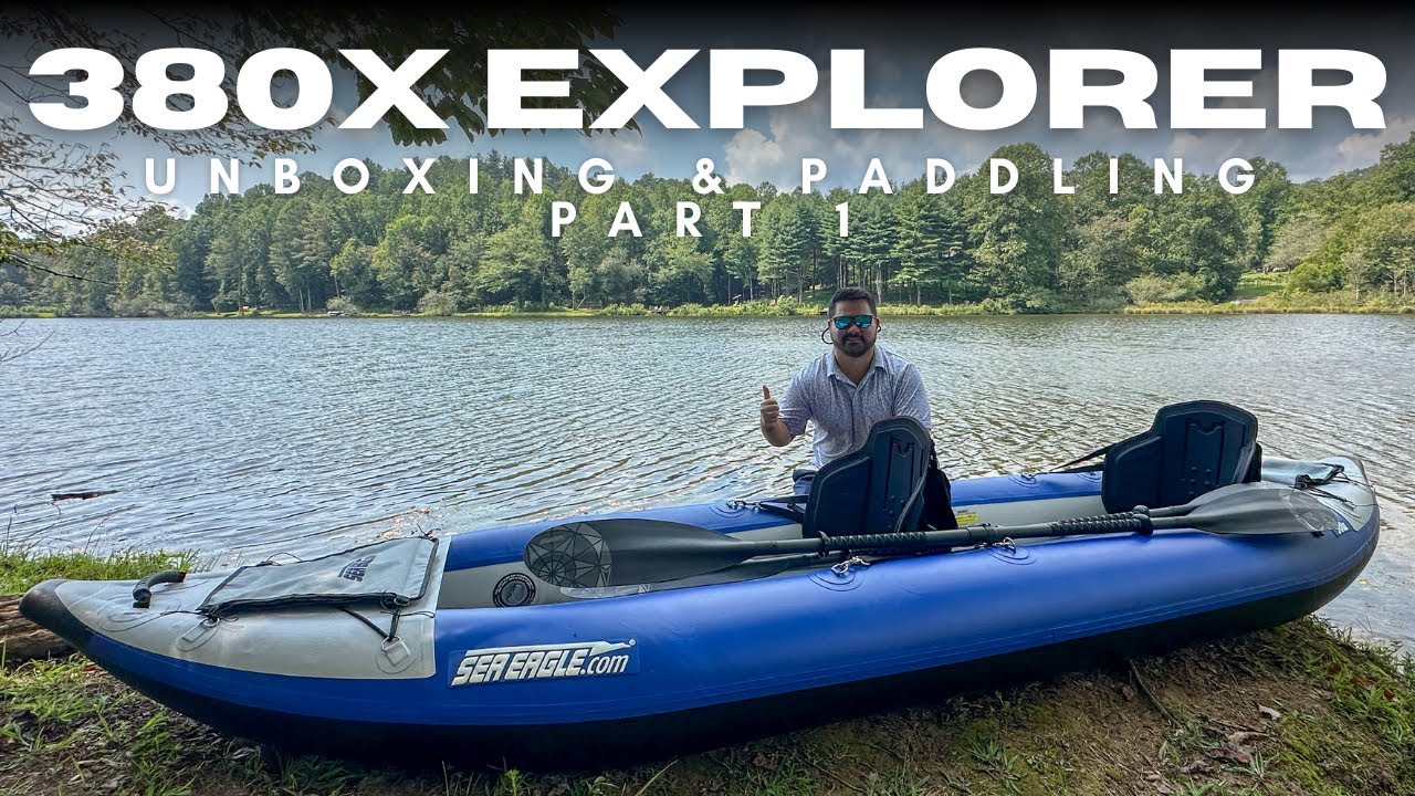 The Best Inflatable River Kayak - 380X Pro Carbon - Unboxing & Paddling