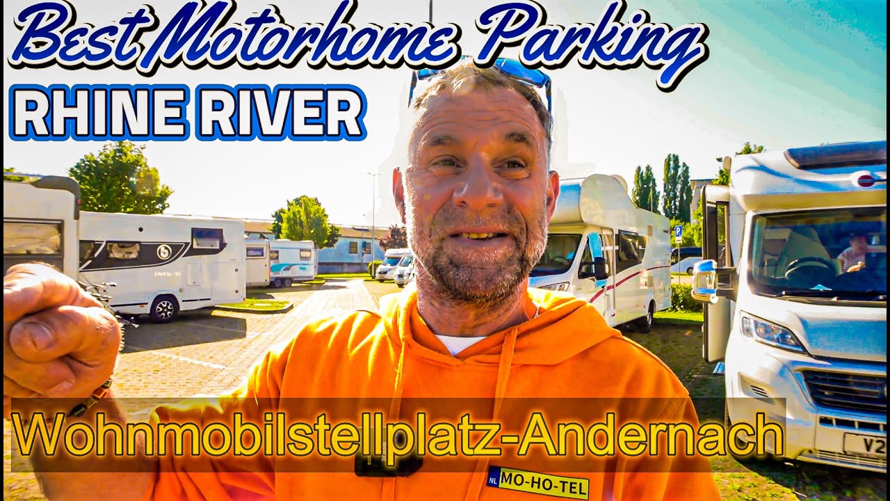 Best Motorhome Camping Rhine River Andernach Germany
