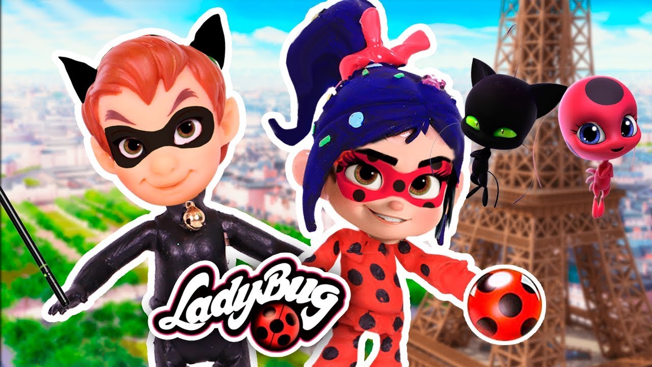 VANELLOPE y PETER PAN se Convierten en LADYBUG y CAT NOIR 🐞🐾 Juguetes Fantásticos