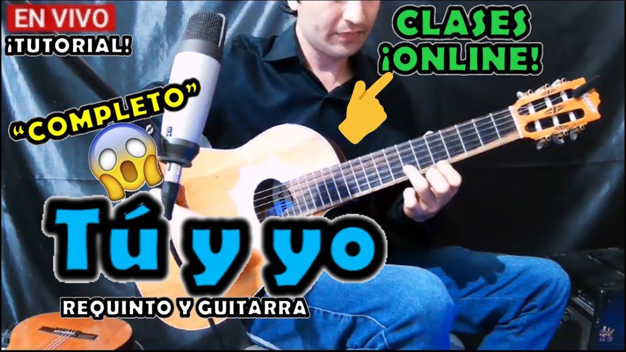 Tu y yo - Julio Jaramillo - Tutorial - Requinto/Guitarra - Con Adornos