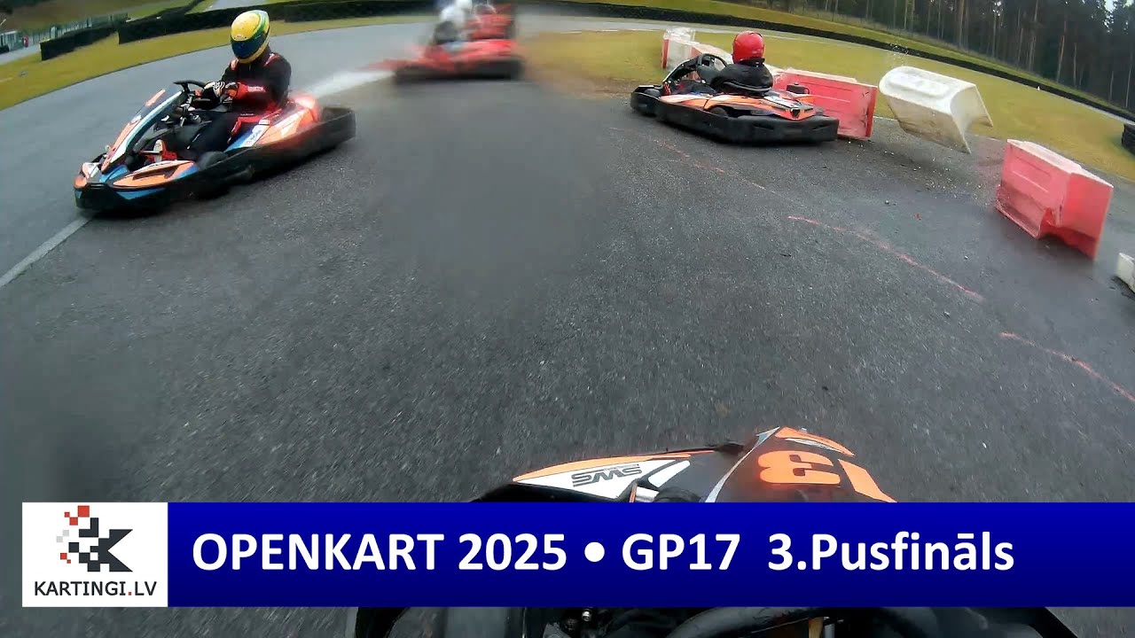 Kartingi Kandavā • OPENKART 2025 GP17 SF3