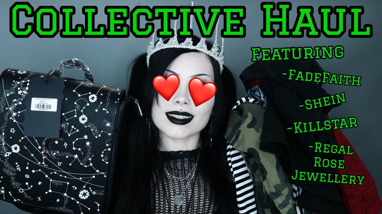 COLLECTIVE HAUL - September 2018 || Feat. Regal Rose, FadeFaith, Killstar & Shein