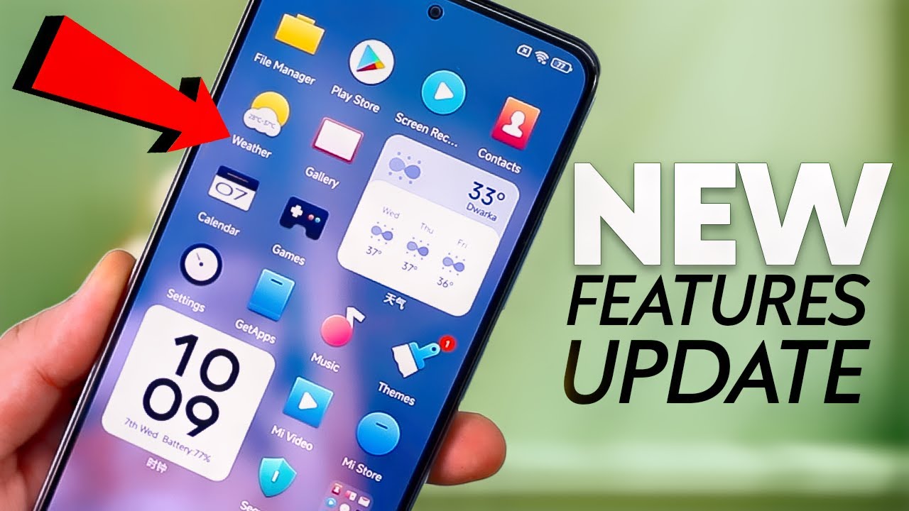 MIUI 13.1 System launcher NEW UPDATE, New Features Included - Only For Redmi & Mi Phones