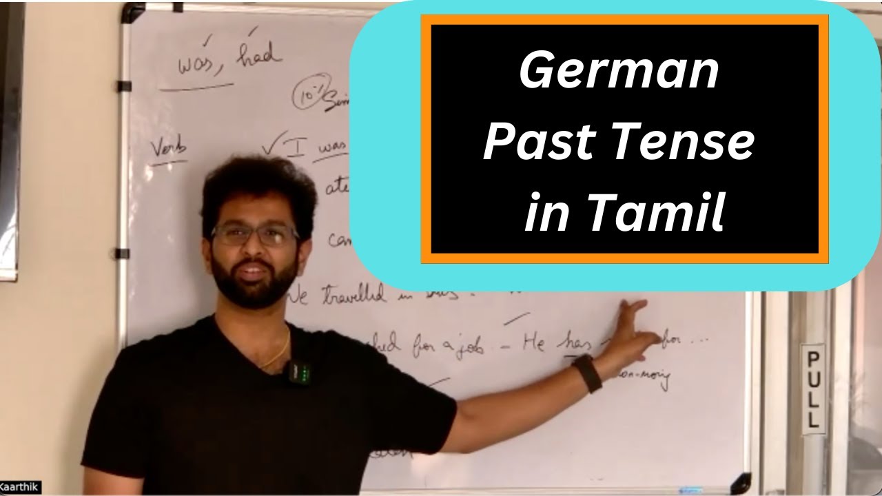 German A2 in Tamil - Past Tense explained in Tamil