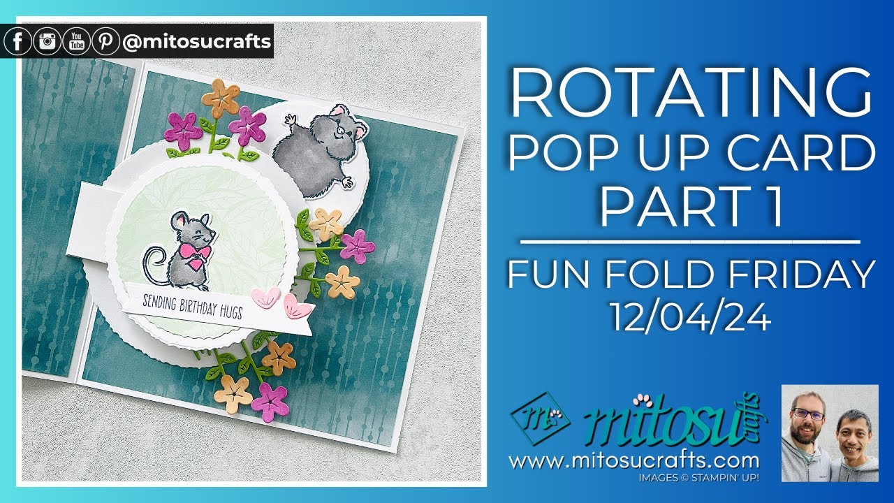 Learn How To Make A Rotating Pop Up Card - Part 1