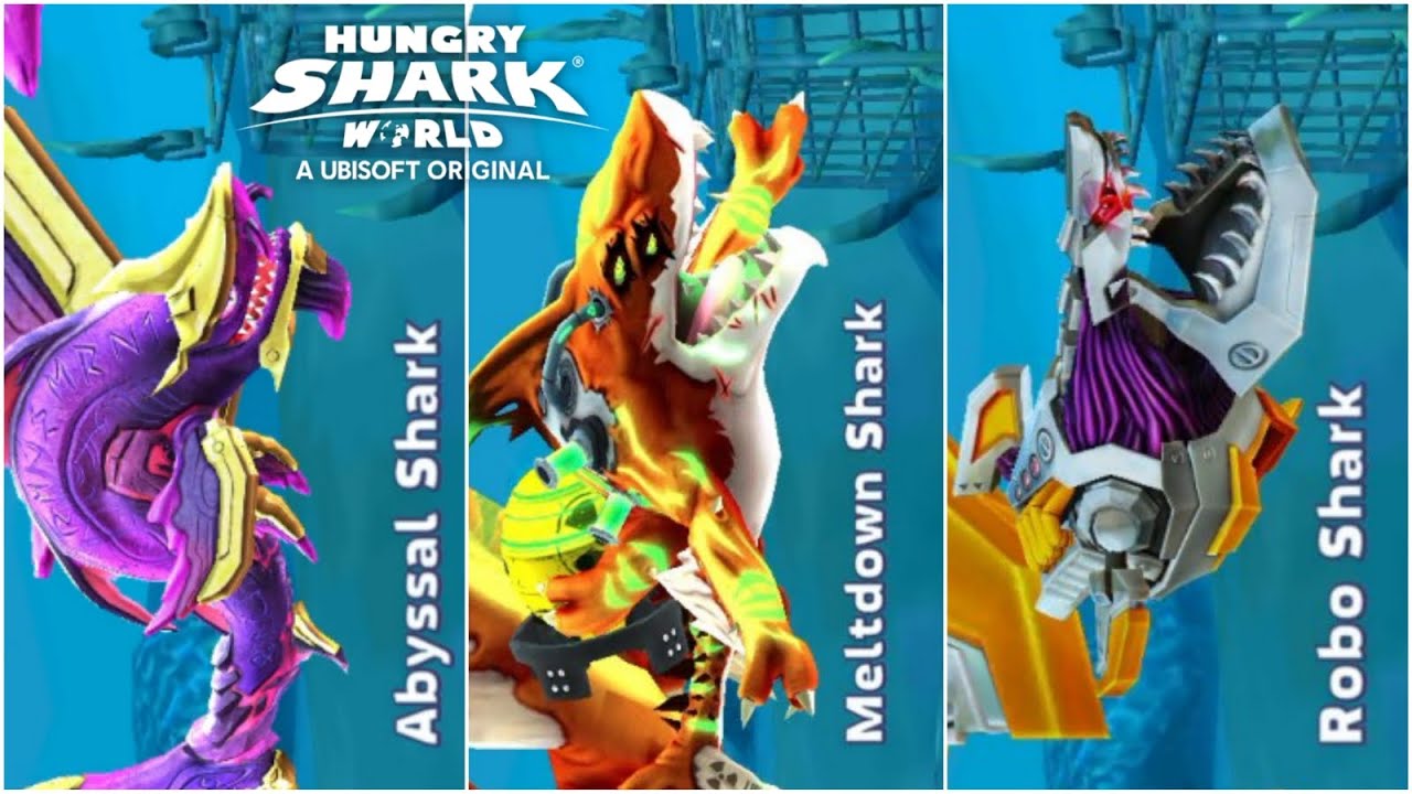 ALL NEW SHARK ANIMATION IN HUNGRY SHARK WORLD 2026 - Hungry Shark World
