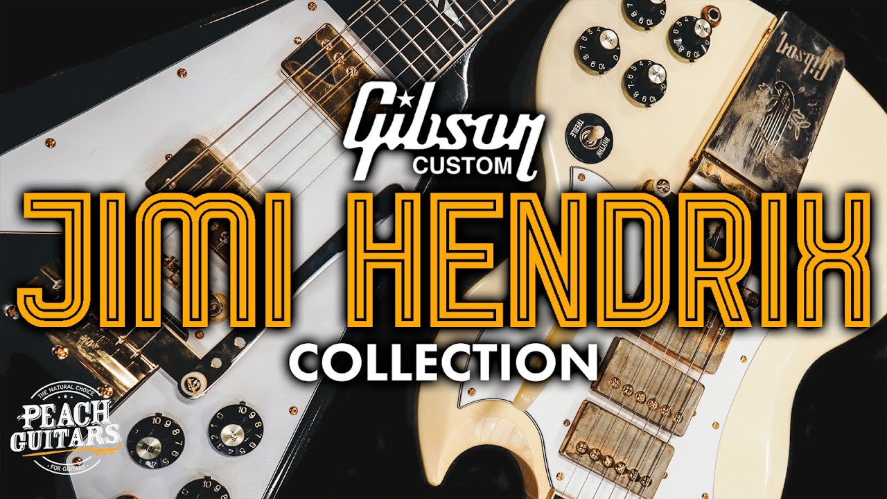 Gibson Custom Jimi Hendrix Collection at Peach Guitars!