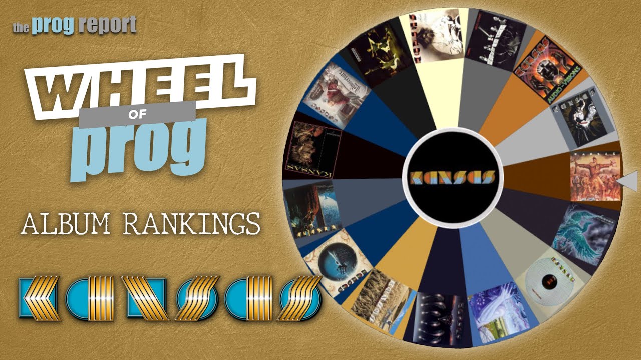 Wheel of Prog - Kansas (Albums Tier List)