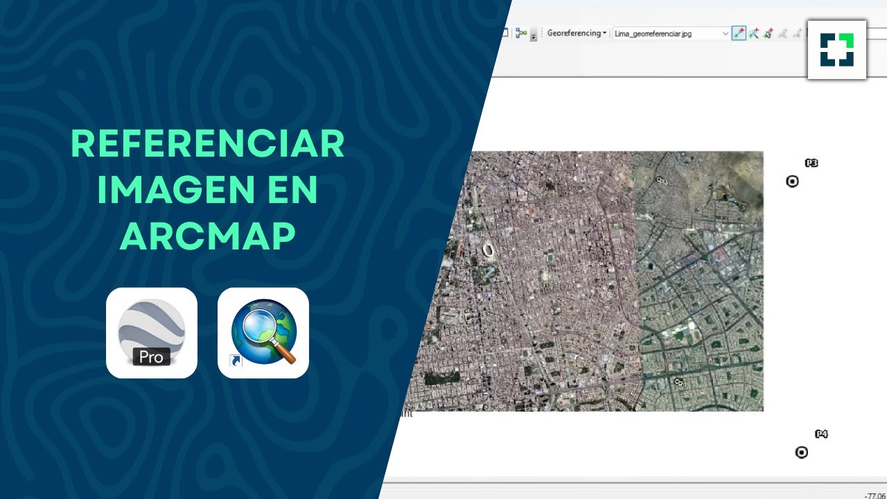 El método CORRECTO para georreferenciar imágenes de Google Earth en ArcMap 🗺️